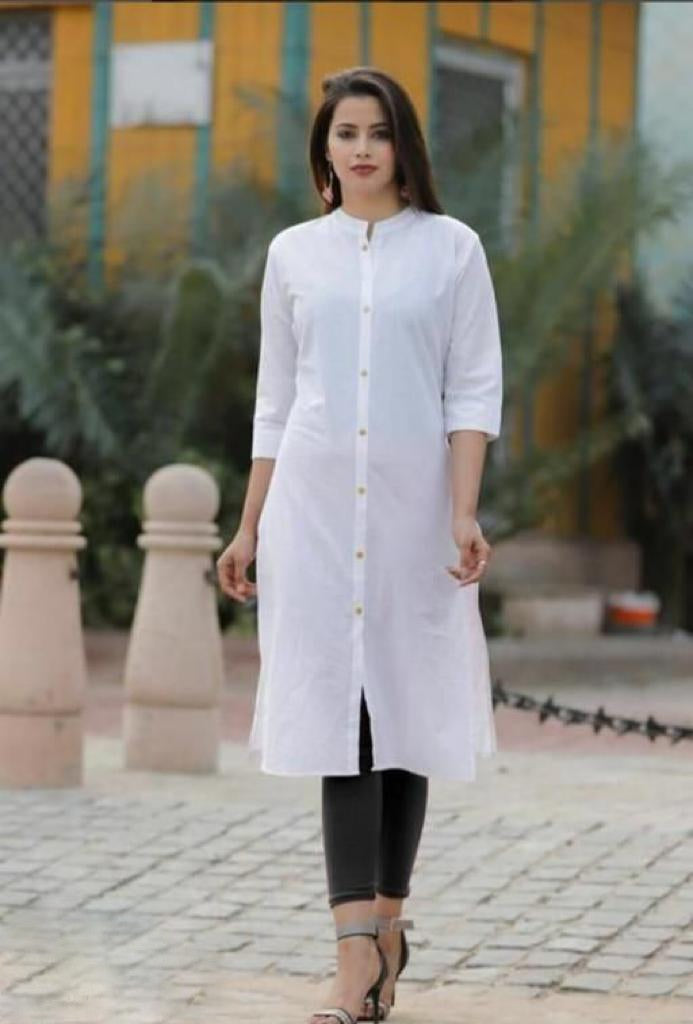 Women’s Woven Rayon Kurti | Soft Fabric | Comfortable Fit
