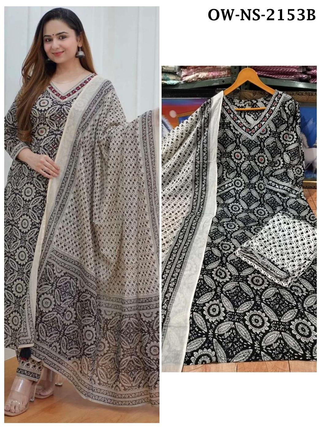 Designer Heavy Rayon Kurti & Pant Set with Printed Work | Comfortable Ethnic Wear for All Occasions