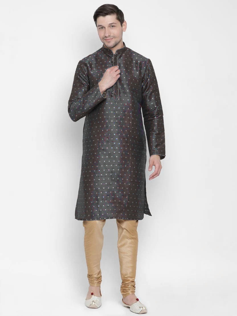 Fabulous Wear Cotton Blend Men’S Solid Kurta Collection