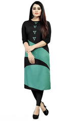 Daily Wear Stylish Crepe Digital Printed Kurti