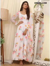 New Launching Special Beautiful Gown Dupatta