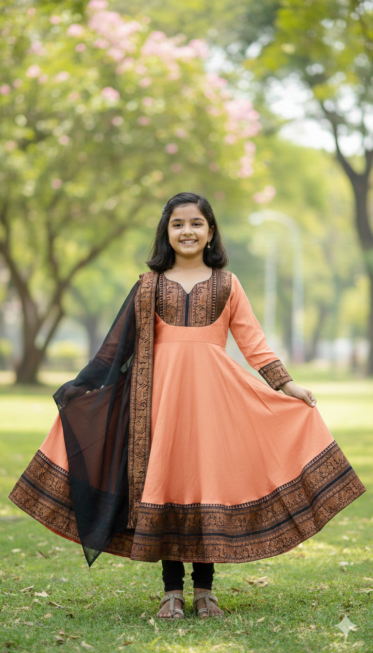 Mini Ethnic Royal Anarkali