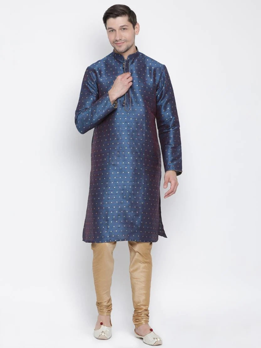 XS To  7XL Fabulous Wear Cotton Blend Men’S Solid Kurta Collection