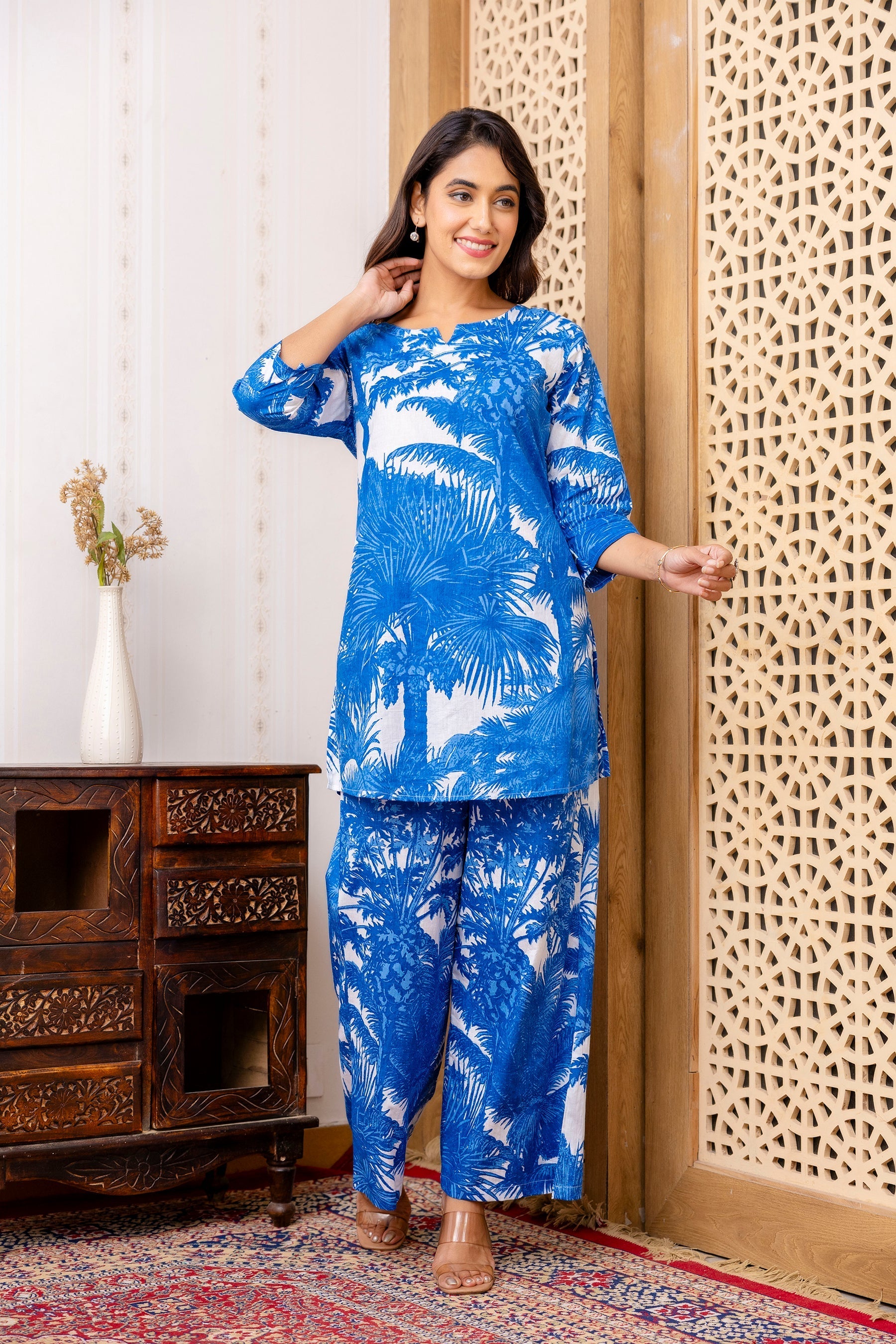 Soft Prints, Strong Style Rayon Co-ord Set