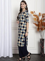 Printed Stylish Rayon Kurtis Effortless Fashion for Every Occasion, from Day to Night