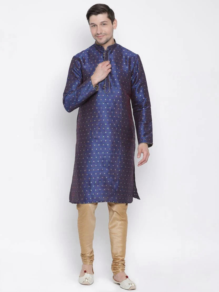 Fabulous Wear Cotton Blend Men’S Solid Kurta Collection