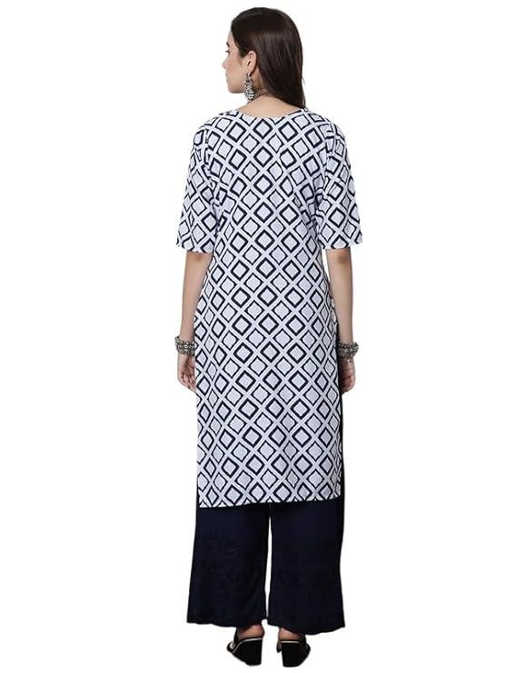 Digital Print Rayon Kurti - Stylish & Comfortable