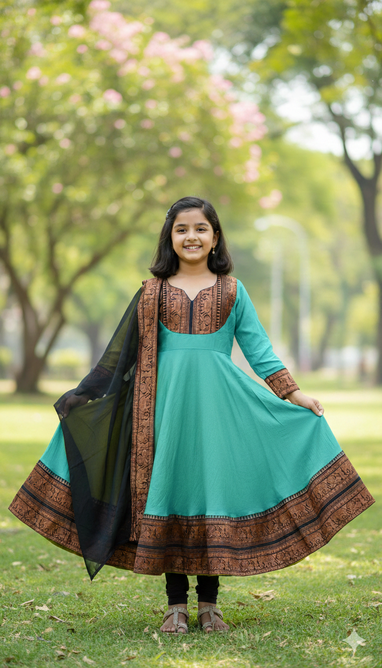 Mini Ethnic Royal Anarkali