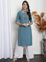 Summer Breeze Rayon Printed Kurtis Light, Airy Fabrics with Playful Prints