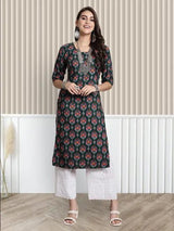 Digital Print Rayon Kurti - Stylish & Comfortable