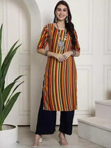 Digital Print Rayon Kurti - Stylish & Comfortable