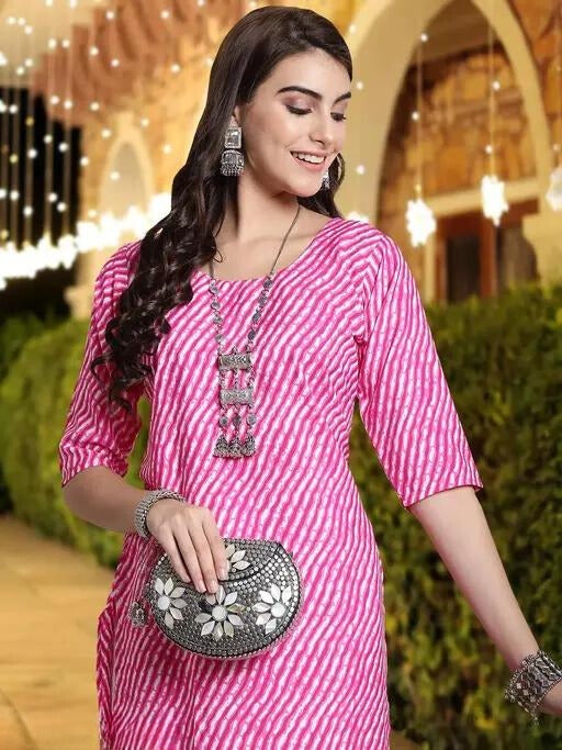 Digital Print Rayon Kurti - Stylish & Comfortable