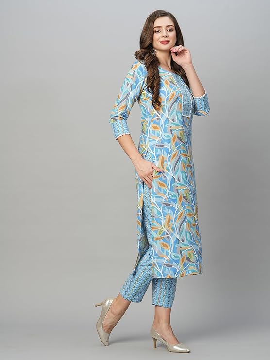 Casual Yet Chic: Kurti and Pant Set for Daily Wear