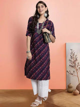 Elegant Digital Print Rayon Kurti - Stylish & Comfortable