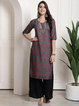 Digital Print Rayon Kurti - Stylish & Comfortable