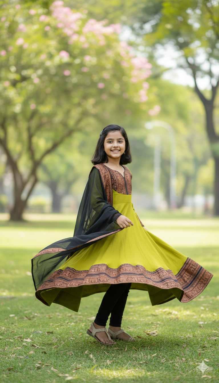 Mini Ethnic Royal Anarkali