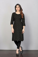 Crepe Printed Kurti Top For Women's/Krep dicetak kurti atas untuk wanita