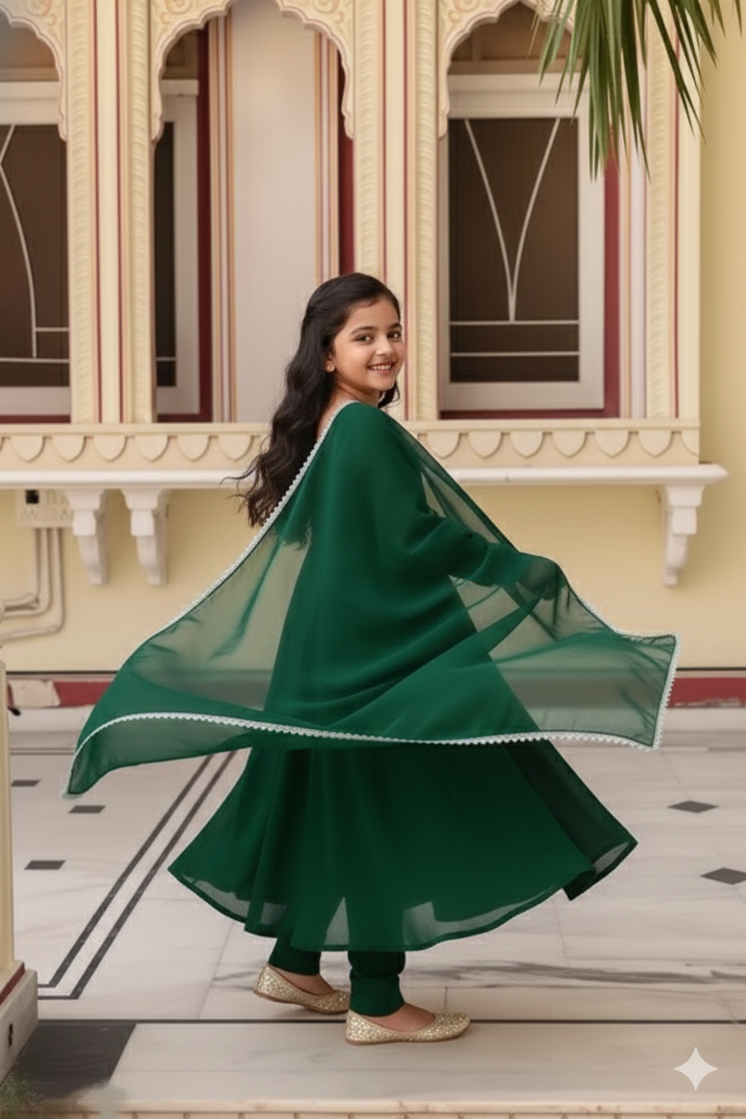 Little Queen Anarkali Dress