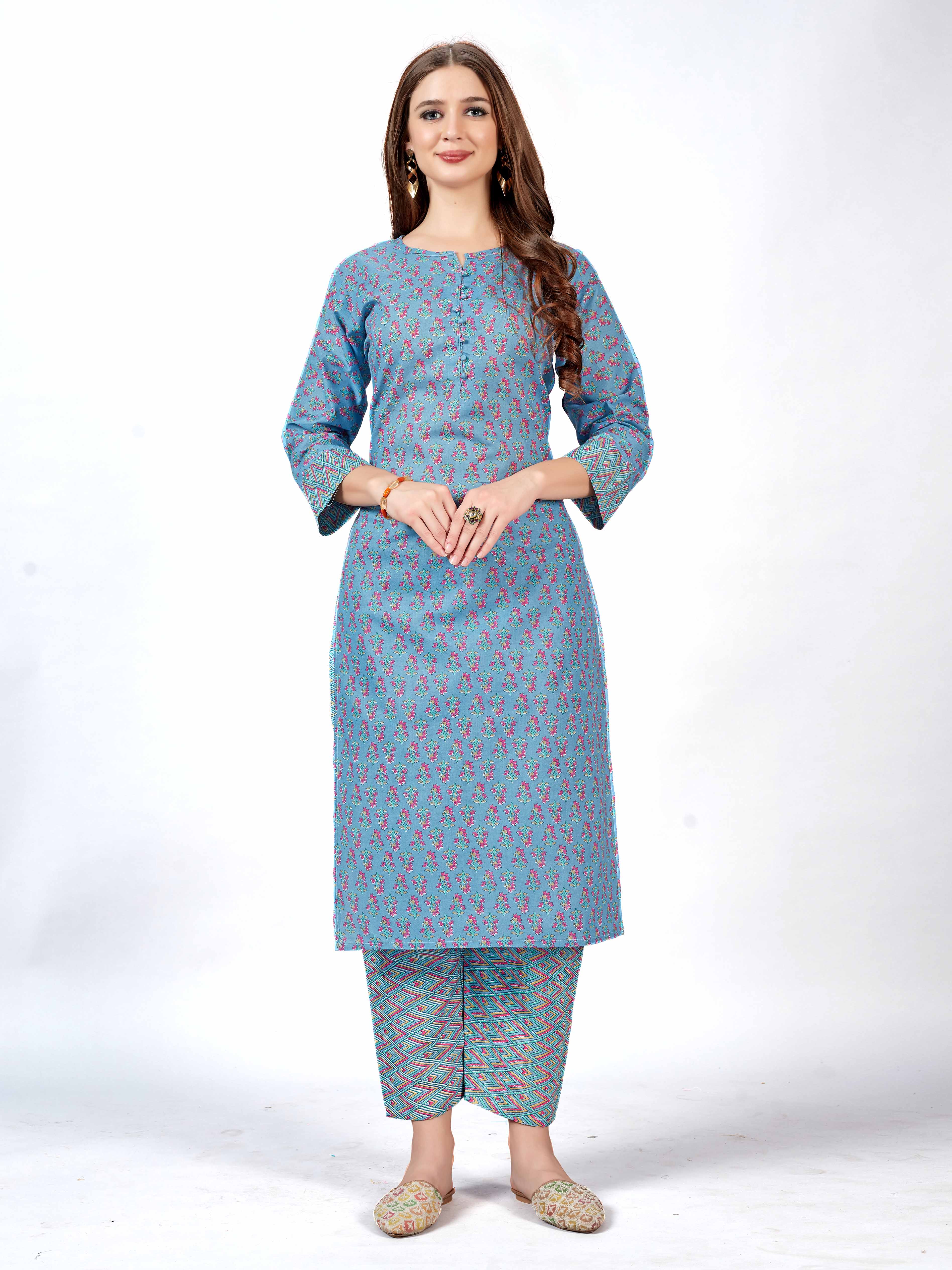 Kurti & Pant Set for Modern Fashionistas