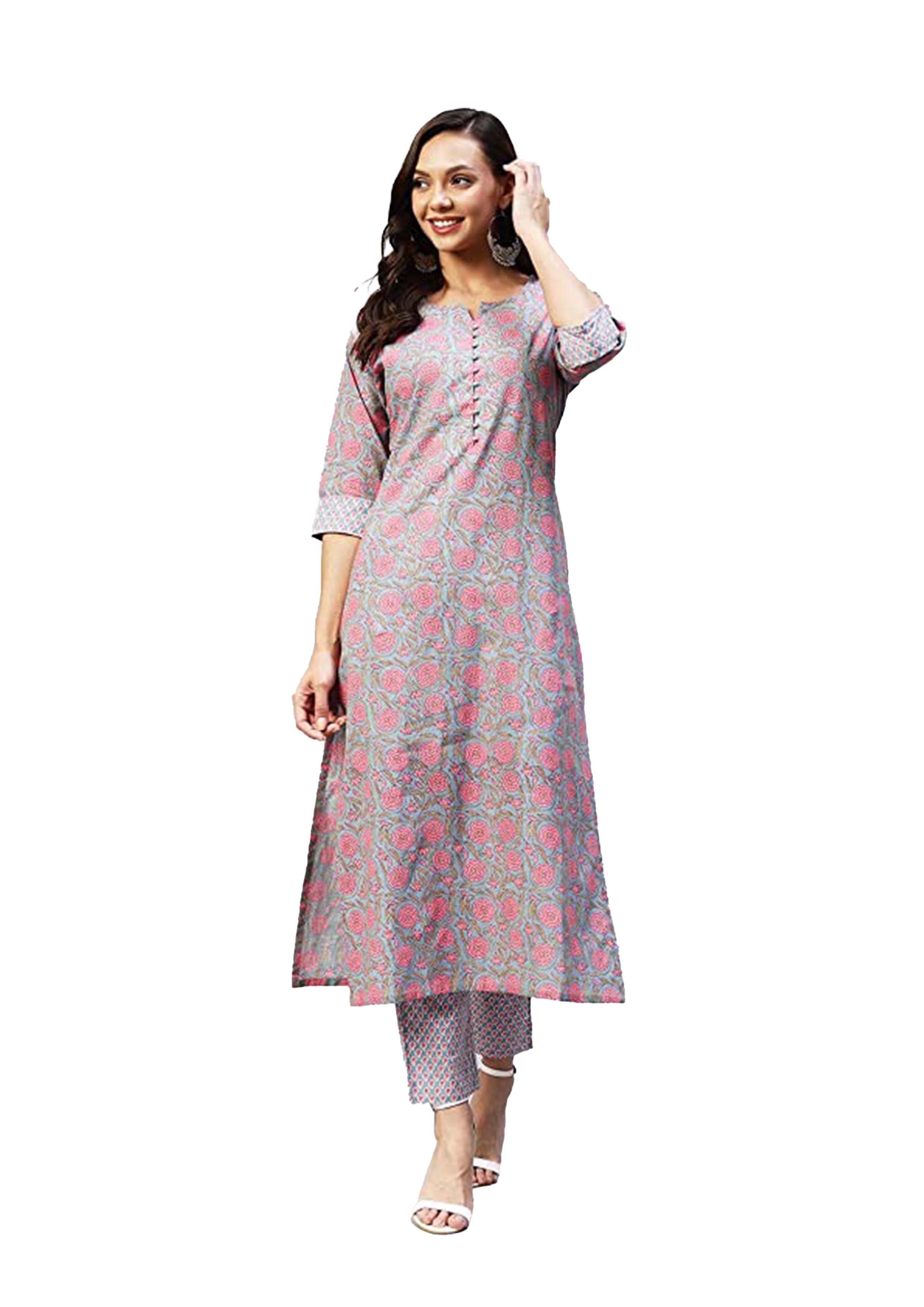 Set Kurti &amp; Seluar untuk Fesyen Moden