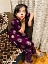 Beautiful Kids's Rayon Kurti Pant in Print