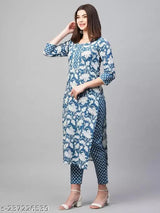 Segar &amp; Hebat: Set Kurti &amp; Seluar Bercetak Wanita Trendy untuk Setiap Mood!