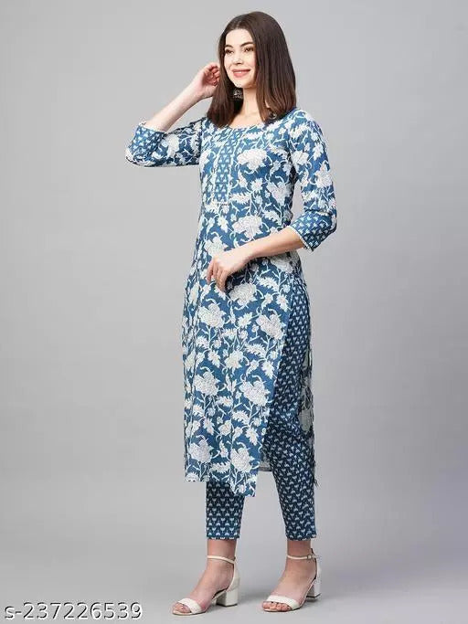 Segar &amp; Hebat: Set Kurti &amp; Seluar Bercetak Wanita Trendy untuk Setiap Mood!