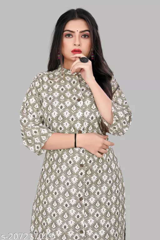 Beautifully Designed Women's Printed Kurti & Pant Set – Perfect for Any Season