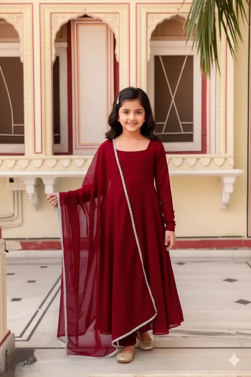 Little Queen Anarkali Dress