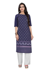 Daily Wear Stylish Crepe Digital Printed Kurti