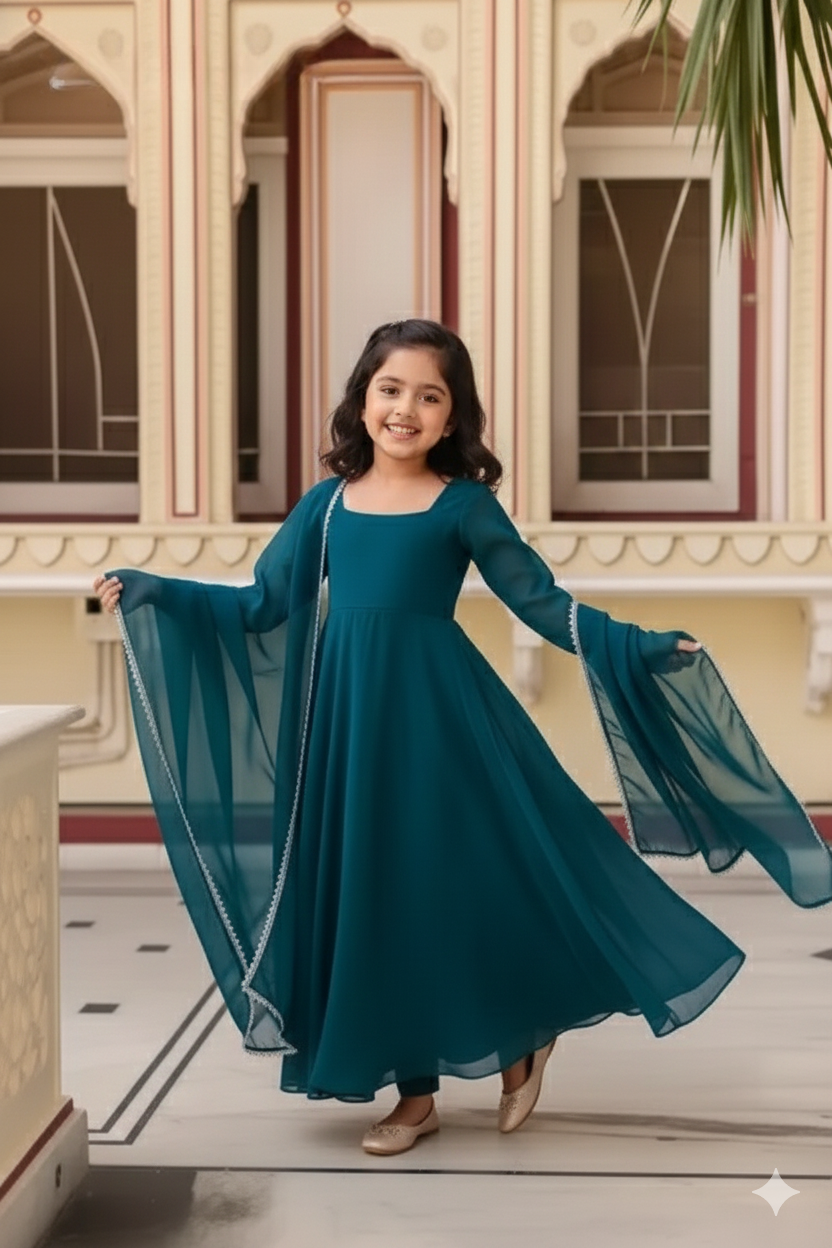 Little Queen Anarkali Dress