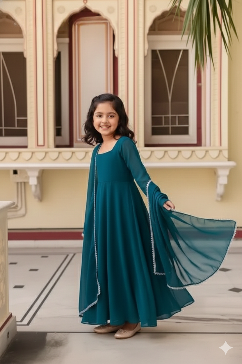 Little Queen Anarkali Dress