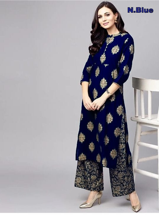 Kurti &amp; Palazzo Sedia dalam Kerja Cetakan