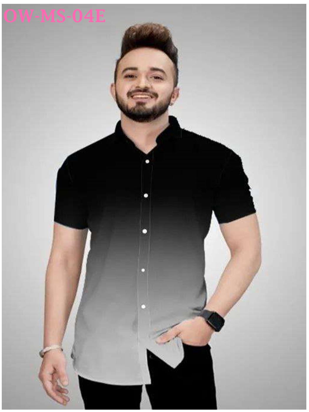 S To 7Xl Classy Retro Men’S Solid Shirt Collection