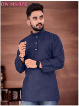 Sto 7Xl Casual Wear Cotton Blend Men’S Solid Kurta Collection