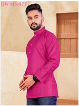 Sto 7Xl Casual Wear Cotton Blend Men’S Solid Kurta Collection