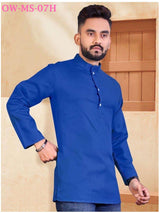 Sto 7Xl Casual Wear Cotton Blend Men’S Solid Kurta Collection