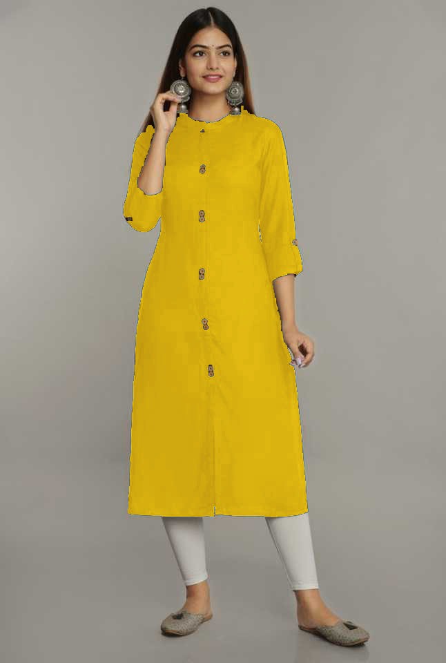 Casual Wear Cotton Kurti For Women/Kurti kapas kasual untuk wanita