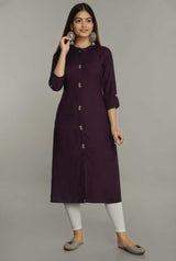 Women’s Woven Rayon Kurti | Soft & Comfortable Fabric
