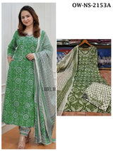 Presenting Printed Heavy Rayon Salwar Kameez Set