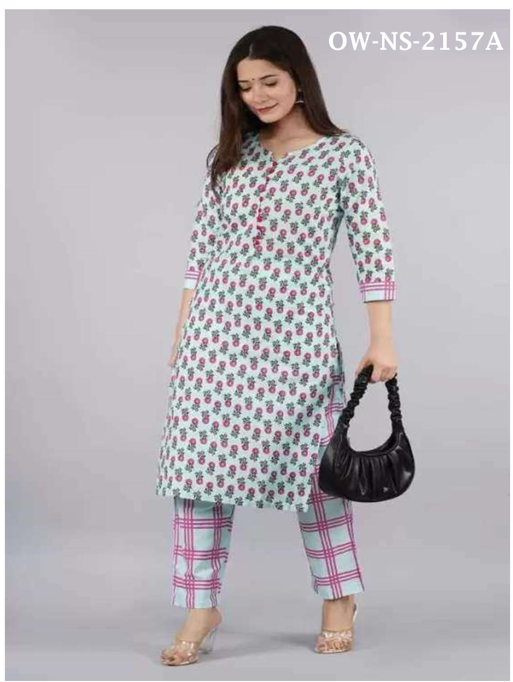 Trendy Women Viscose Rayon Kurta Pant Set