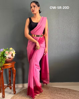 Presenting Colourful Ready to Wear 1-minute Saree