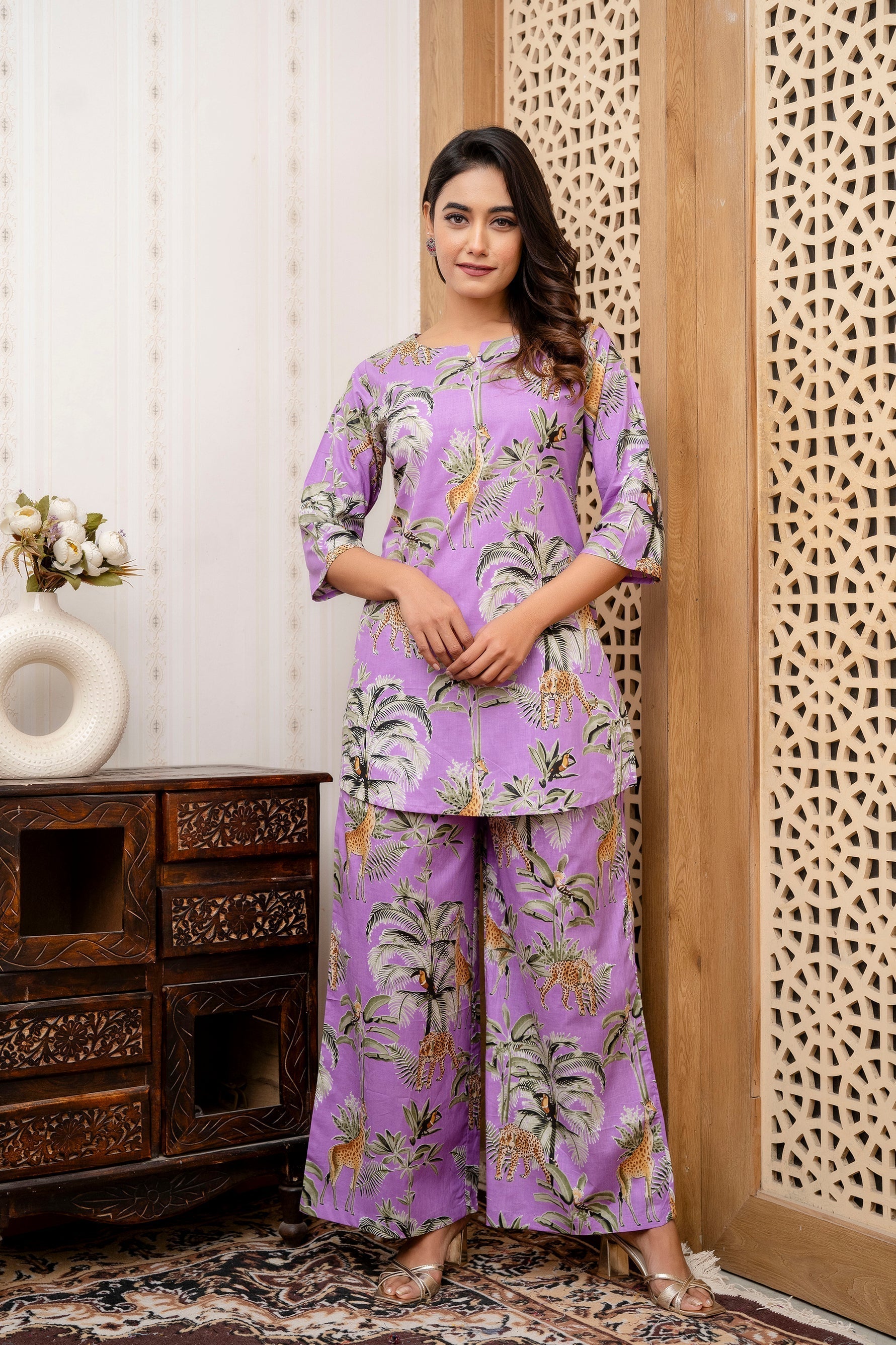 The Art of Rayon Co-ordination: Printed to Perfection