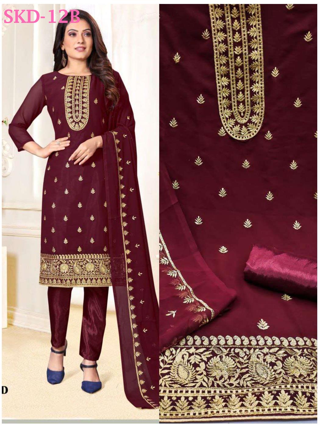 Readymade Pakistani Salwar Kameez & Duppata Set