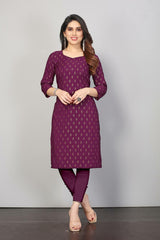 Crepe Printed Kurti Top For Women's/Krep dicetak kurti atas untuk wanita