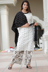 New Top Plazzo With Dupatta