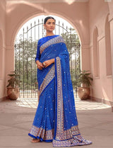 Presenting new beautiful georgette saree