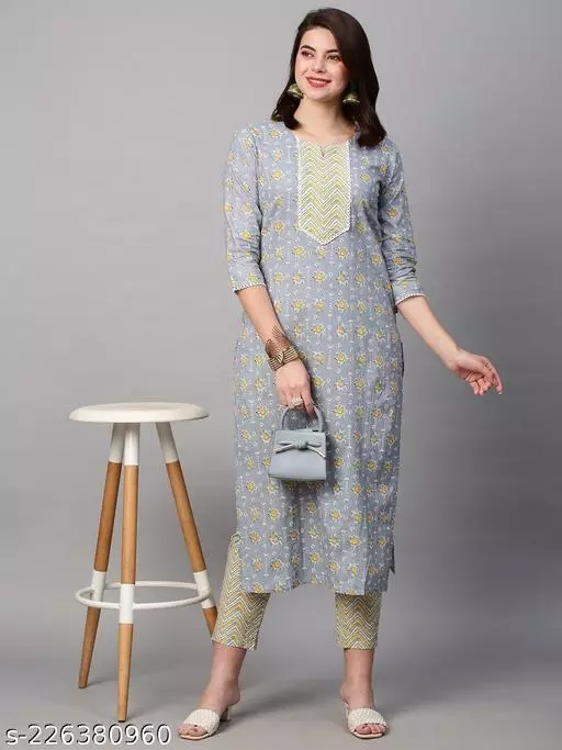Segar &amp; Hebat: Set Kurti &amp; Seluar Bercetak Wanita Trendy untuk Setiap Mood!