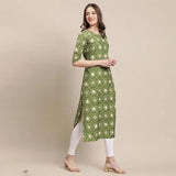 Digital Print Rayon Kurti - Stylish & Comfortable