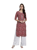 Stylish Digital Print Rayon Kurti